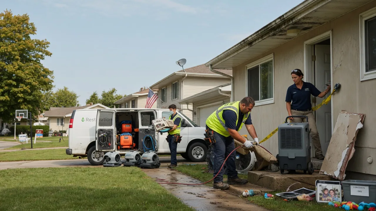 Water Damage Restoration in Gandeeville, WV near me